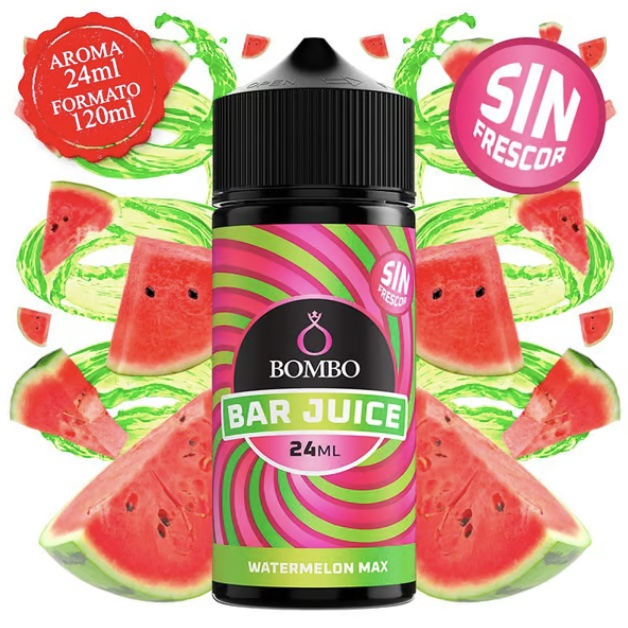 [RI1619] Aroma Bar Juice - Watermelon Max (sin frescor) 24 ml (Longfill)